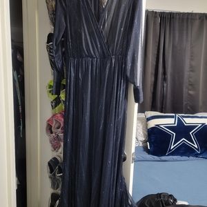 Western style gown